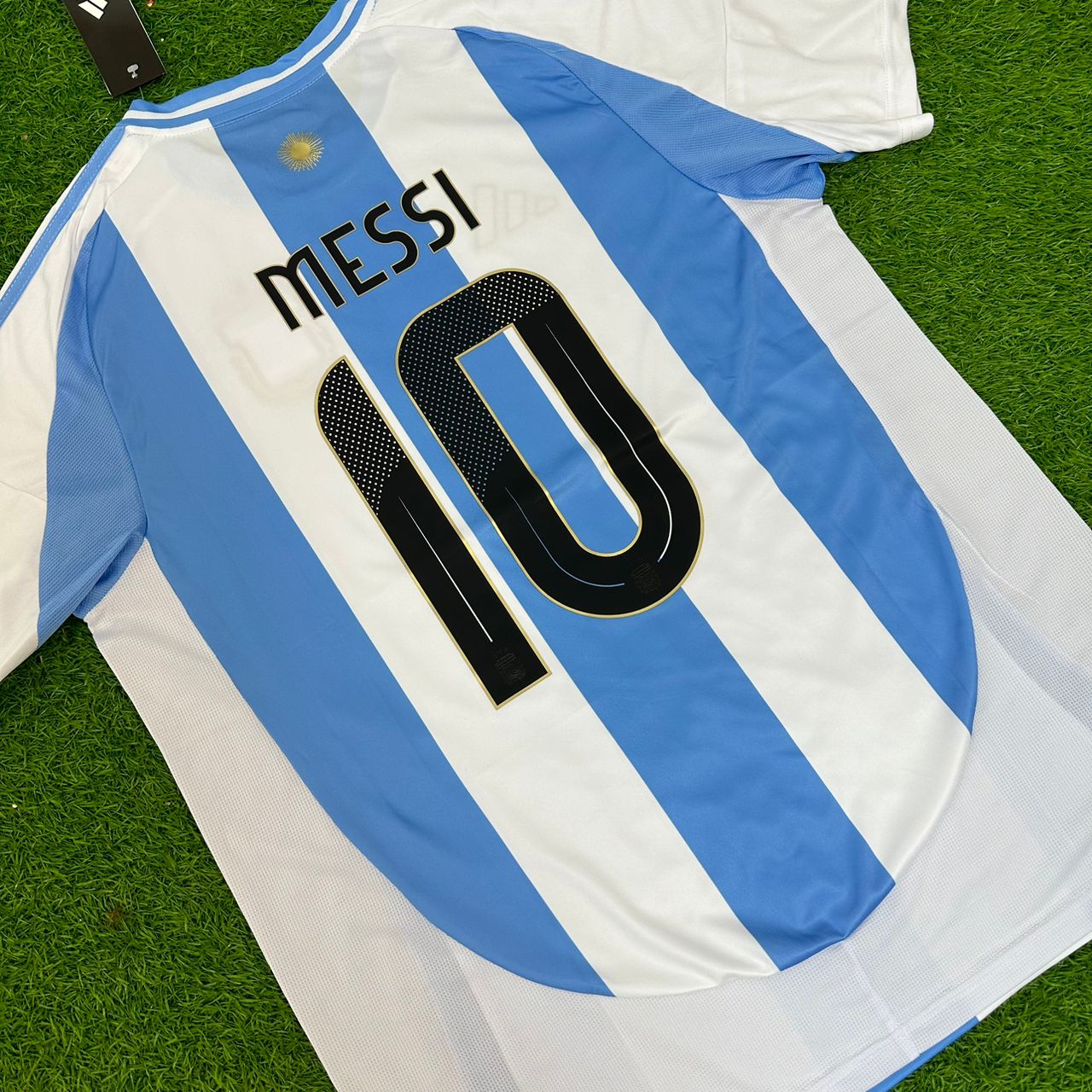 Argentina home 24.25 used player , fan y  niños unisex.