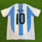 Argentina home 24.25 used player , fan y  niños unisex.