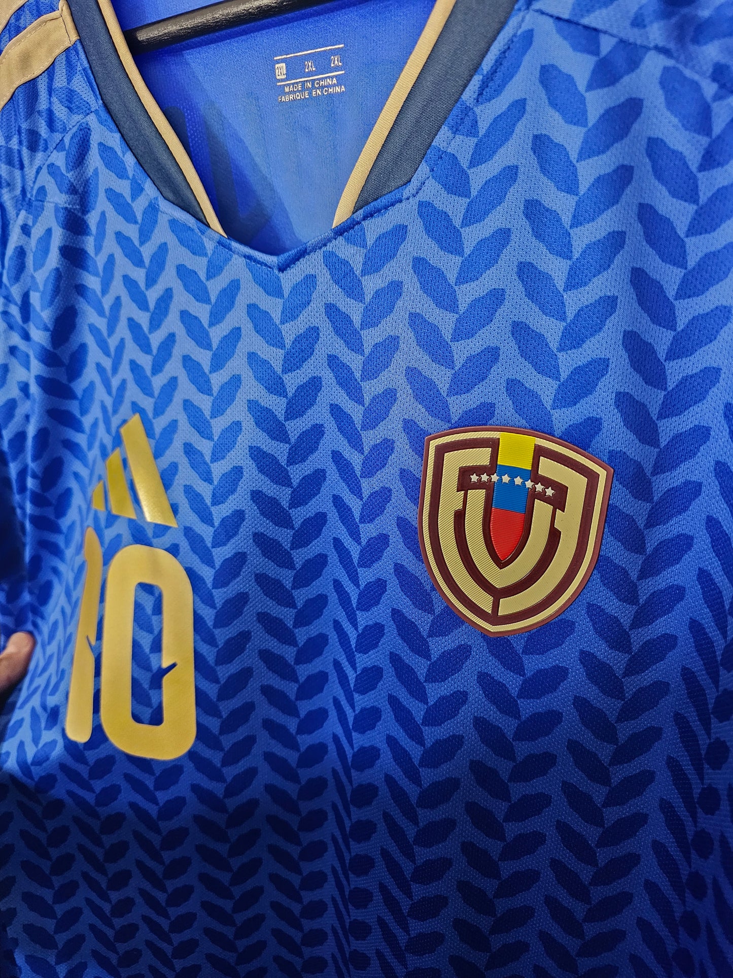 Venezuela Azul Fan con short. Us 2026