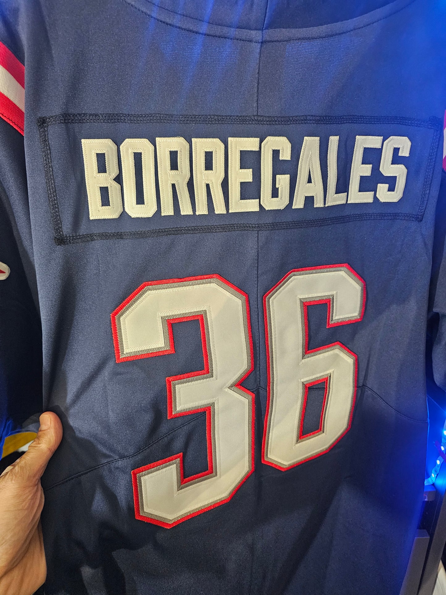 Patriots Borregales used azul us.2026