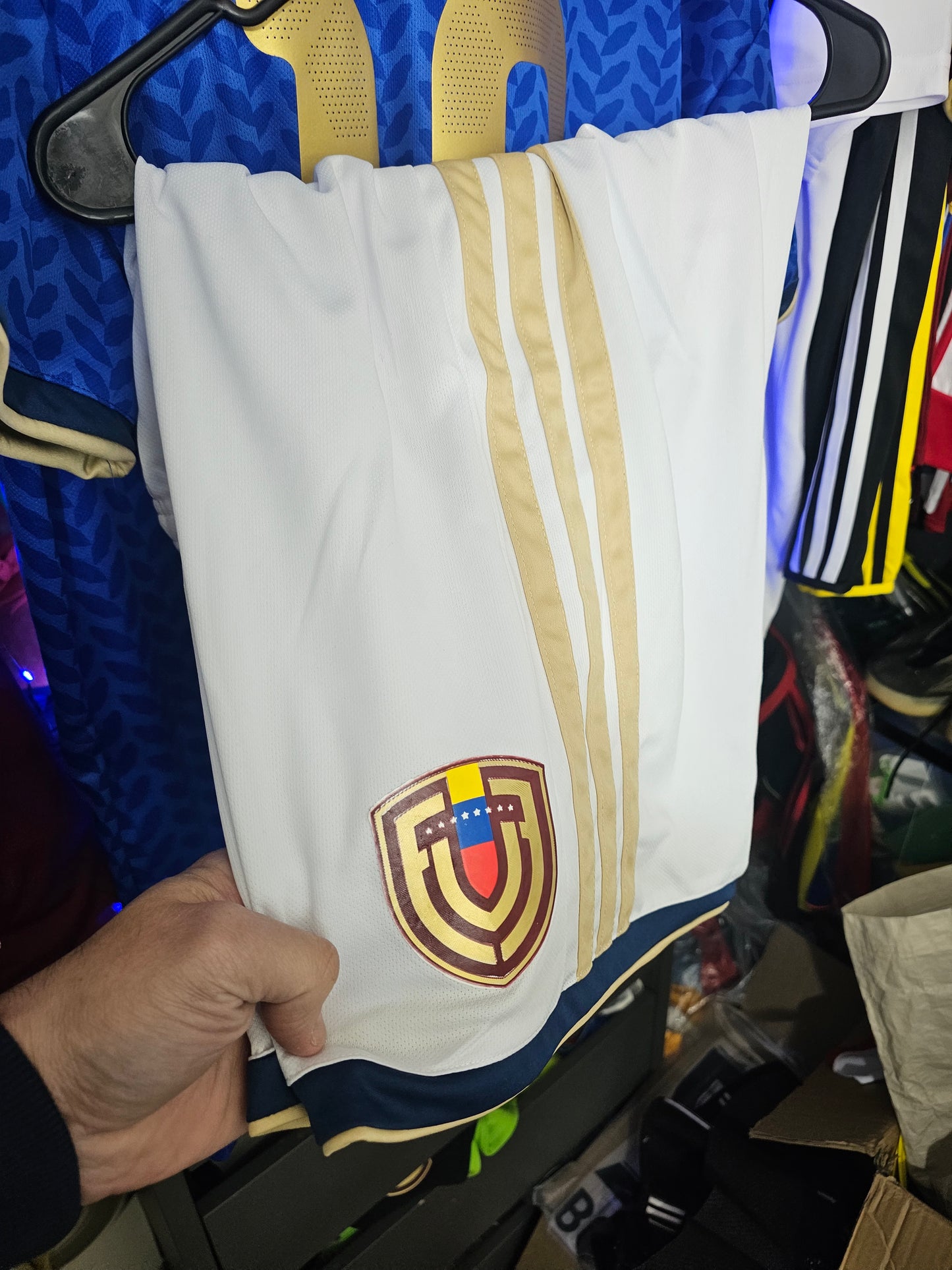 Venezuela Azul Fan con short. Us 2026